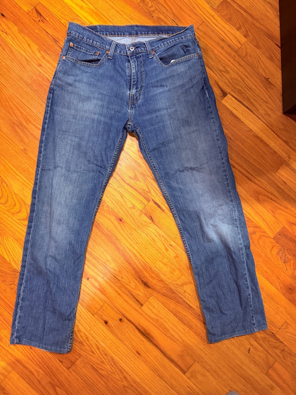 Levi's Classic Indigo Straight Jeans - Picture 2 of 5